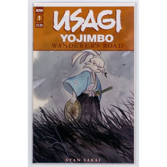 USAGI YOJIMBO WANDERER'S ROAD #1 - PEACH MOMOKO COVER ©2020, HIGH GRADE - Picture 1 of 1